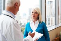 talking over the importance of preventive health
