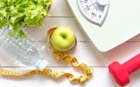 Healthy food and weight loss items