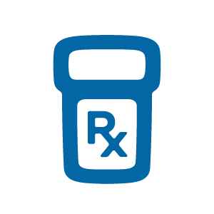 Medication bottle icon
