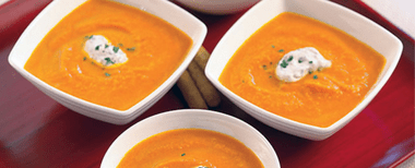 Carrot Soup with Coriander